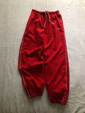 Classic Nike Red trackpants